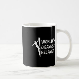 Geschenk für Mädchen, die okay sind beim Sichern,  Kaffeetasse