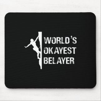 Geschenk für Mädchen, die okay sind beim Sichern,  Mousepad