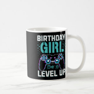 Geschenk für Mädchen, Zeit zum Aufleveln, Coole Vi Kaffeetasse