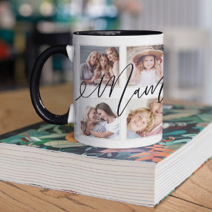 Geschenk für Mama   Entenkinder - FotoCollage Kaffeetasse