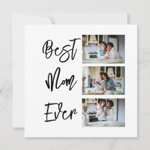 Geschenk für Mama Foto Collage Card für Mutter T