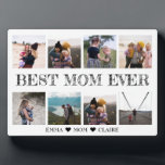 Geschenk für Mama Fotocollage Plaque mit Easel Fotoplatte<br><div class="desc">Hast du eine besondere Mutter in deinem Leben? Wenn ja, warum nicht ihr eine personalisierte Foto-Collage schenken? Dieses einzigartige und persönliche Geschenk ist perfekt für jeden Tag der Mutter! Unser Foto Collage Geschenk ist ideal für Mütter, die Liebe, Erinnerungen mit Fotos der Familie zu erfassen. Sie können wählen, ob unser...</div>