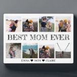 Geschenk für Mama Fotocollage Plaque mit Easel Fotoplatte<br><div class="desc">Hast du eine besondere Mutter in deinem Leben? Wenn ja, warum nicht ihr eine personalisierte Foto-Collage schenken? Dieses einzigartige und persönliche Geschenk ist perfekt für jeden Tag der Mutter! Unser Foto Collage Geschenk ist ideal für Mütter, die Liebe, Erinnerungen mit Fotos der Familie zu erfassen. Sie können wählen, ob unser...</div>