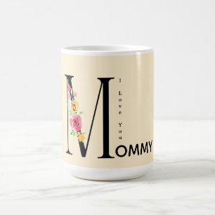 Geschenk für Mama, ich liebe dich Mutti, Muttertag Verwandlungstasse