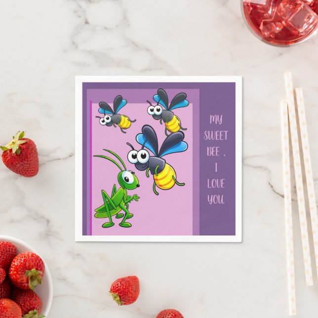 Geschenk für Mama, Schwester, Tochter, Freund, Fre Serviette (Beispiel)