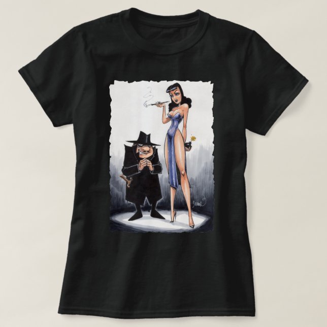 Geschenk für Männer Boris und Natasha Phantastisch T-Shirt (Design vorne)