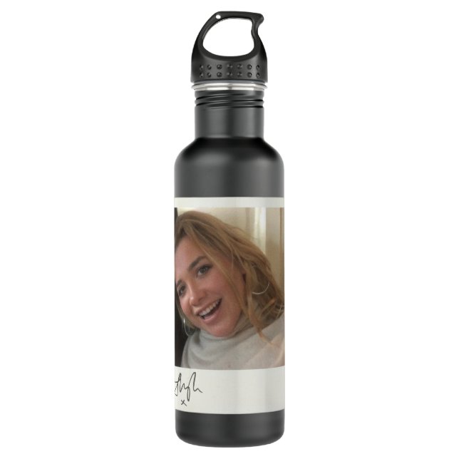 Geschenk für Männer nicht Besorgnis psychologische Edelstahlflasche (Vorderseite)