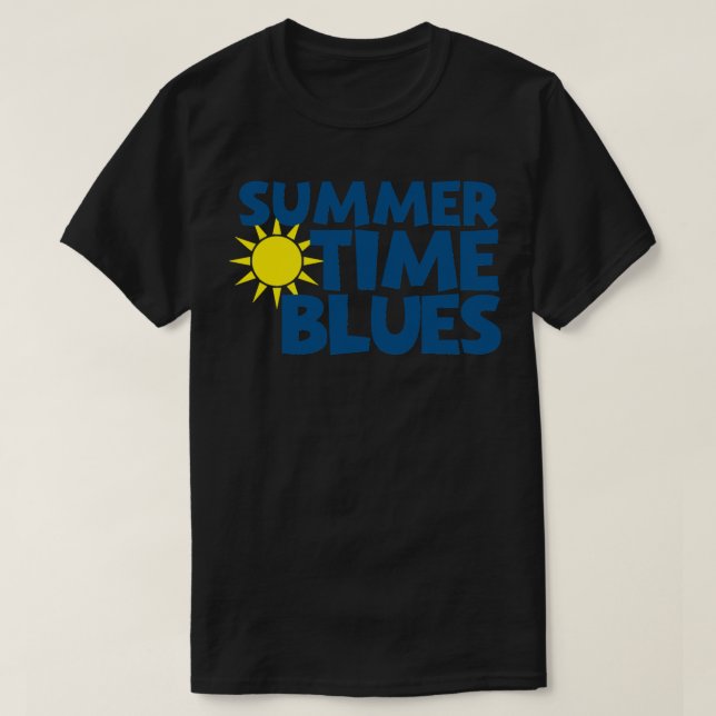 Geschenk für Männer Sommerzeit Blues Eddie Cochran T-Shirt (Design vorne)