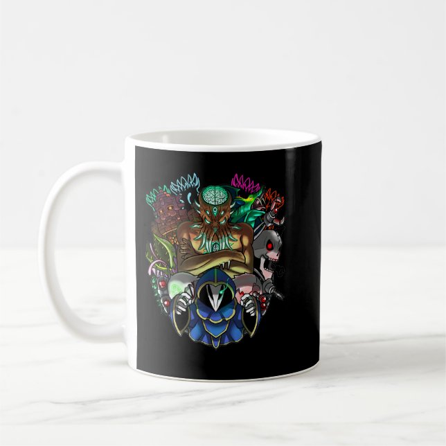 Geschenk für Männer Terraria Spiel Boss Halloween  Kaffeetasse (Links)