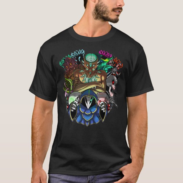 Geschenk für Männer Terraria Spiel Boss Halloween  T-Shirt (Vorderseite)