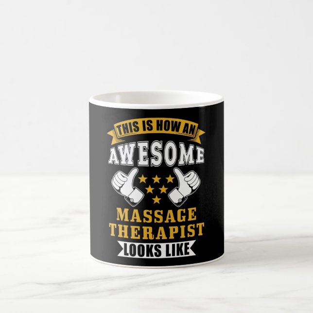 Geschenk für Massagetherapeuten Kaffeetasse (Mittel)