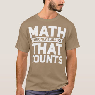 Geschenk für Math Teacher T-Shirt