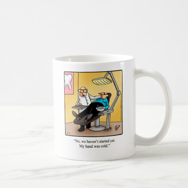 Geschenk für medizinisch/zahnmedizinisch Spaß Tass Kaffeetasse (Rechts)