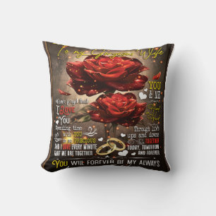 Geschenk für meine Frau, Paargeschenk, Hochzeitsge Kissen
