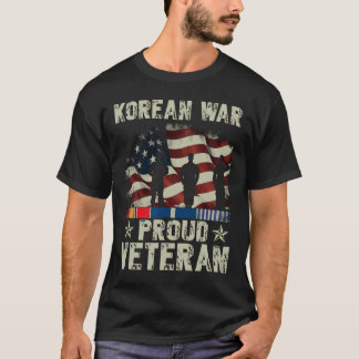 Geschenk für Militärmännchen Frauen stolz koreanis T-Shirt