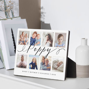 Geschenk für Mohn   Entenkinder - FotoCollage Fotoplatte