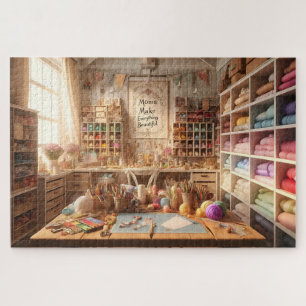 Geschenk für Moms Kreativität im Bastelzimmer Puzzle
