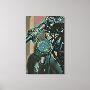 Geschenk für Motorräder Leinwanddruck