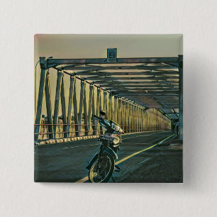 Geschenk für Motorradliebhaber Button