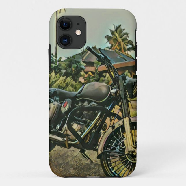 Geschenk für Motorradliebhaber Case-Mate iPhone Hülle (Rückseite)