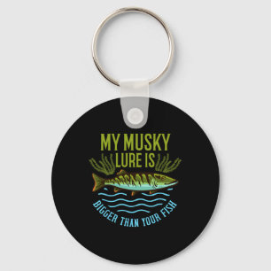 Geschenk für Musky-Angler Muskie-Köder Muskellunge Schlüsselanhänger