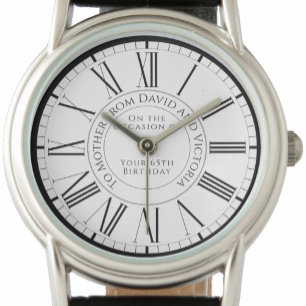 Geschenk für Mutter auf ihrer Geburtstagsschau Armbanduhr