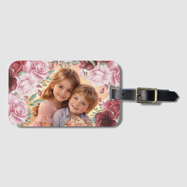 GESCHENK FÜR MUTTER, SCHWESTER, TOCHTER, FREUNDIN, GEPÄCKANHÄNGER (Vorderseite (Horizontal))