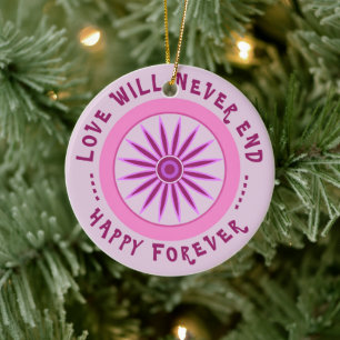 Geschenk für Mutter, Schwester, Tochter, Freundin Keramik Ornament