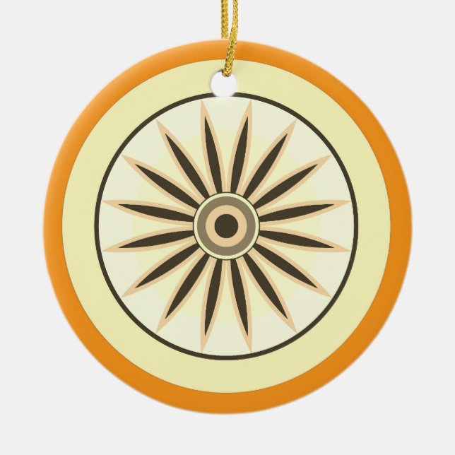 Geschenk für Mutter, Schwester, Tochter, Freundin  Keramik Ornament (Vorne)