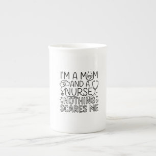 Geschenk für Mutter und Krankenschwester im minima Prozellantasse