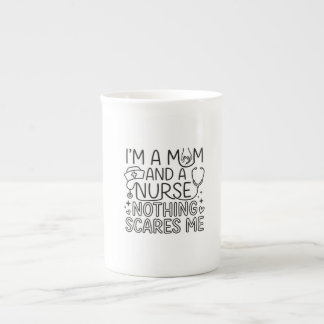 Geschenk für Mutter und Krankenschwester im minima Prozellantasse