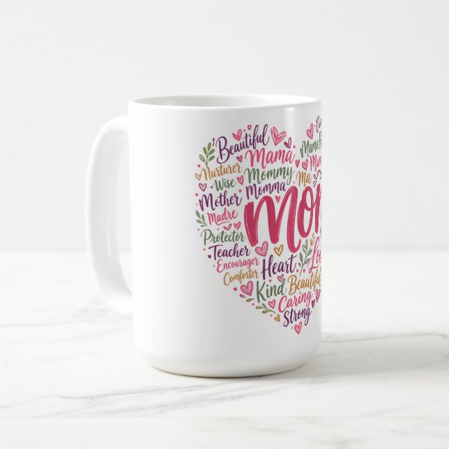 Geschenk für Mutti Kaffeetasse (Vorderseite Links)