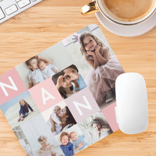 Geschenk für Nana   Nana Modern Multiple Foto Grid Mousepad