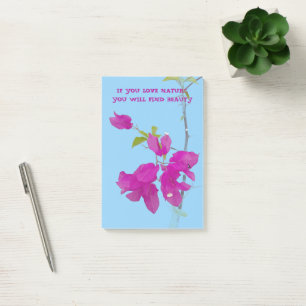 GESCHENK FÜR NATURLIEBHABER POST-IT KLEBEZETTEL