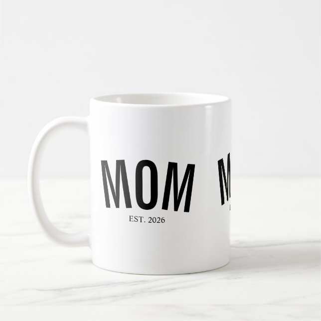 Geschenk für neue Mama Kaffeetasse (Links)