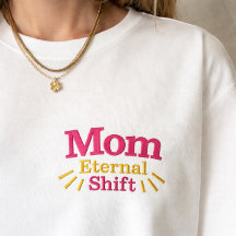 Geschenk für neue Mütter besticktes Muttertags-Shi