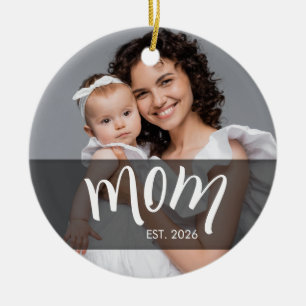 Geschenk für neue Mutter zum Muttertag, etabliert Keramik Ornament