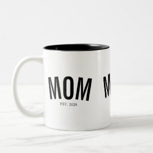 Geschenk für neue Mütter Zweifarbige Tasse