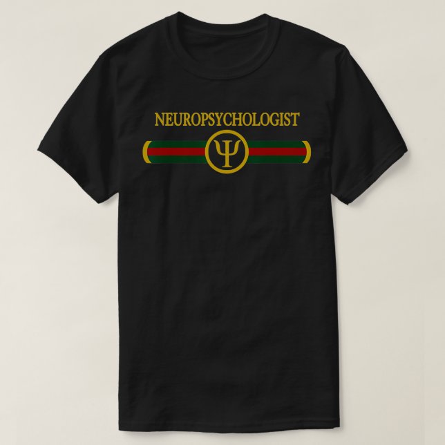 Geschenk für Neuropsychologen Frauen, Männer Neuro T-Shirt (Design vorne)