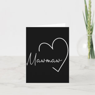 Geschenk für Oma Weihnachten Muttertag Frauen Karte