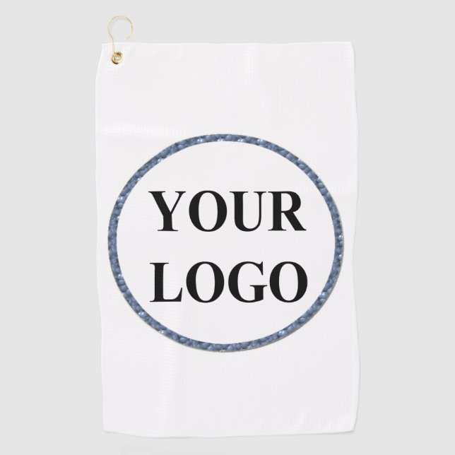 Geschenk für Opa Personalisiert Hinzufügen Ihrer L Golfhandtuch (Vorderseite)