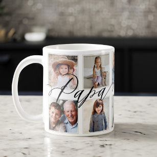 Geschenk für Papa   Entenkinder - FotoCollage Kaffeetasse