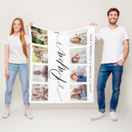 Geschenk für Papa| Entenkinder - Fotosammlung Fleecedecke