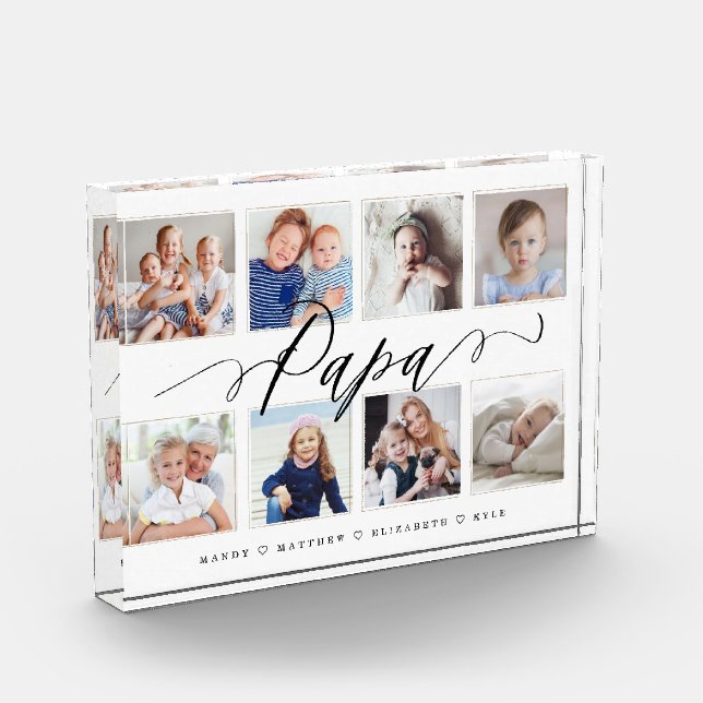 Geschenk für Papa| Entenkinder - Fotosammlung Fotoblock (Links)