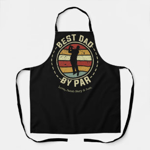 Geschenk für Papa Retro-Namen Herren-Schürze Schürze