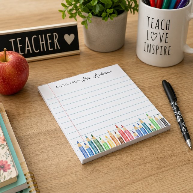 Geschenk für personalisiert Stationery Notepad Leh Notizblock (Von Creator hochgeladen)