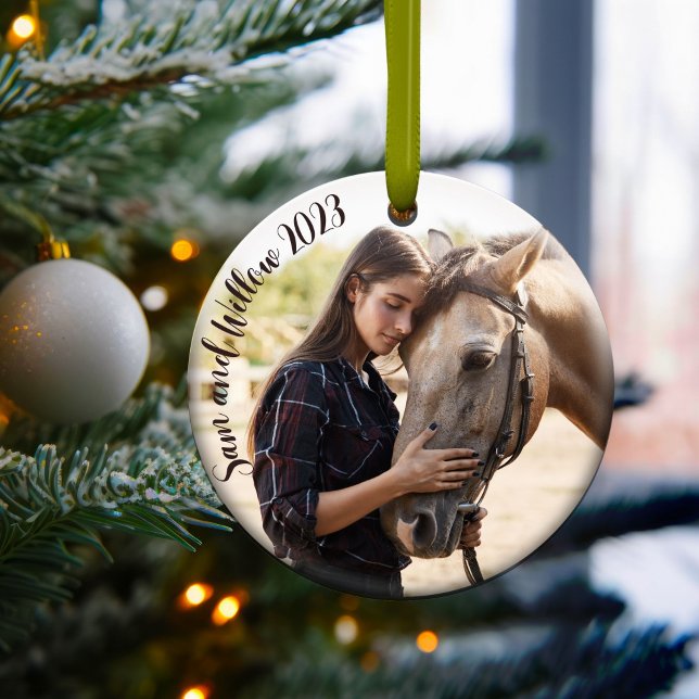 Geschenk für Pferde Keramik Ornament (Von Creator hochgeladen)
