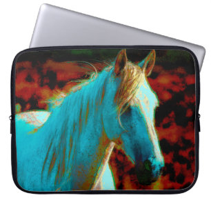 Geschenk für Pferdefreunde Laptopschutzhülle