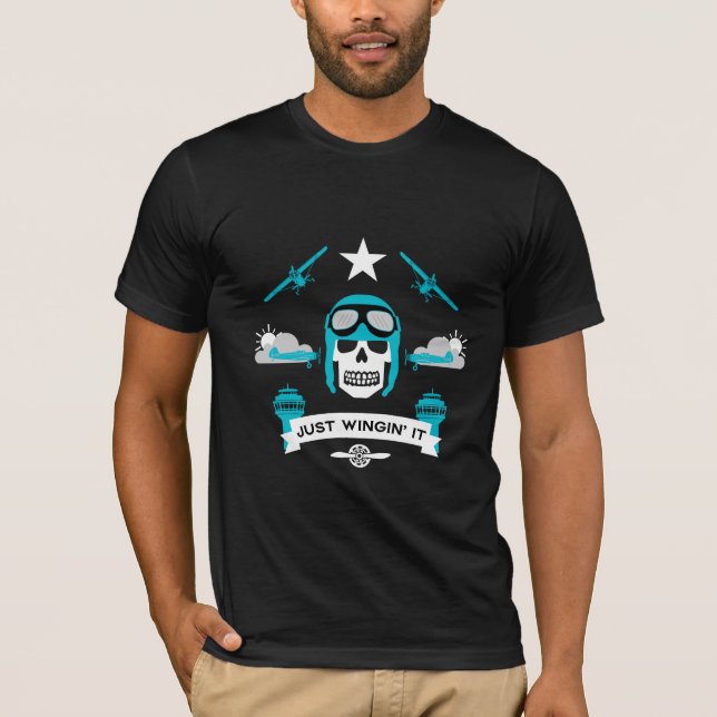 Geschenk für private und Kommerzielle Piloten T-Shirt (Vorderseite)