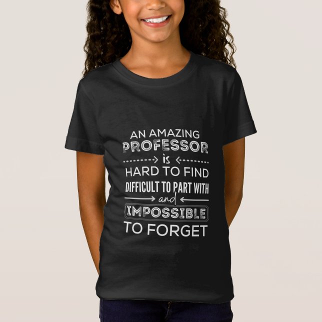 Geschenk für Professor, Professor Geschenk T-Shirt (Vorderseite)